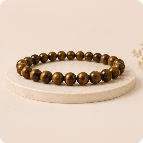 Tiger Eye Bracelet (8 mm)