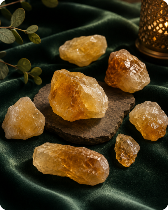Citrine crystal